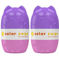 Sunscreen Applicator - Refillable Roll On for Kids &amp Adults Mess-Free Sunscreen Roller &amp Sponge Dispenser Portable Sun Protection Ideal for Travel &amp Outdoor Use (Purple Pink 2 pack)