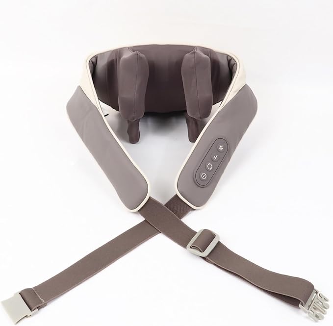 Neck and Shoulder Gift for Mom Dad Men WomenShiatsu Neck and Back Massager 3D Kneading Massage Pillow with Heat Deep Tissue Kneading Pillow Massage