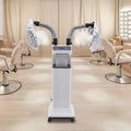 650W Hair Steamer Machine Multifunctional Hair Dyeing Machine with LCD Display Hair Color Processor RepairHair Oil Machine Stand Up Base Salon Spa Equipment for Barber Stores (White)
