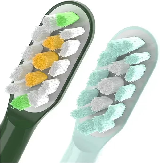 4/6PC Sonic Electric Toothbrush Heads Compatible for X3/X3U/X5 Soft Bristle Brush Vacuum Sealed Packed(4Purple)