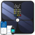 Lepulse Scale for Body Weight Smart Digital Bathroom Weight Scale with BMI Muscle Mass 20 Body Composition Metrics4.68Large Display Body Fat Scales Heart Rate Accurate Bluetooth Weighing with App