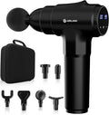AERLANG Massage Gun Deep Tissue Muscle Back Massage for Athletes Pain Relief Percussion Massager with 6 Massages Heads &amp 20 Speed Fathers Birthday Day Gifts from Daughter Portable Back Massager