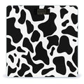 Cow Spot Scale for Body Weight Safe Rounded Corners Tempered Glass Digital Bathroom Scale LED Display 400lb Capacity Weight Scales with High Precision Sensors