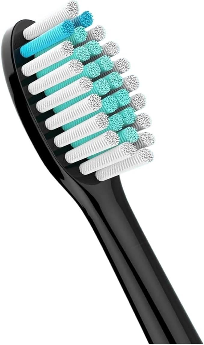 Compatible for 8Pcs Replacement Brush Heads with DiamondClean HX3/HX6/HX9 Series Electric Toothbrush HX6064(12Pcs White)