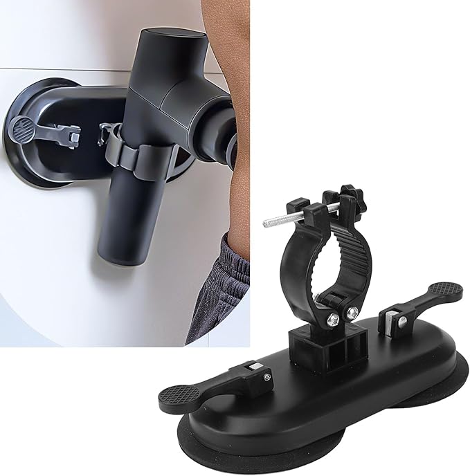 Massage Gun Holder Wall MountWall Suction Cup Massage Gun Holder Hands Massage Gun Mount for Neck Waist Back Self Massage Self Massage Gun Holder