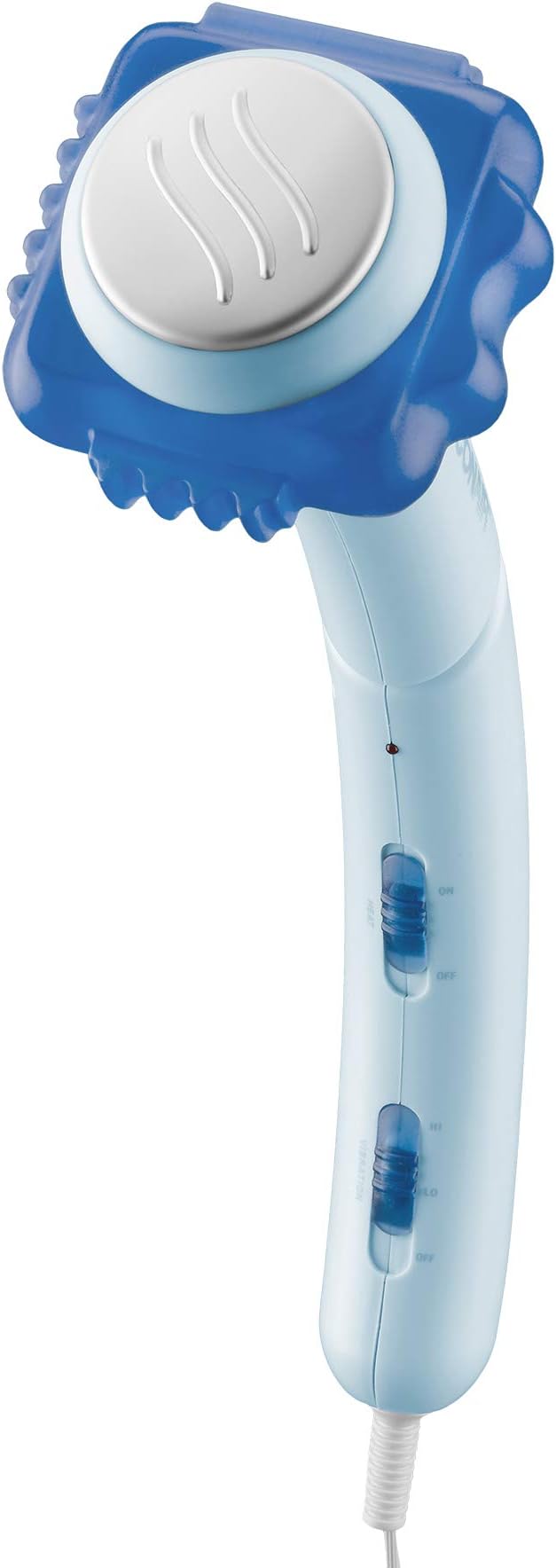 Conair Handheld Muscle Massager with Heat Body Benefits Body-Flex Heated Wand Massager with 6 Massage Surfaces