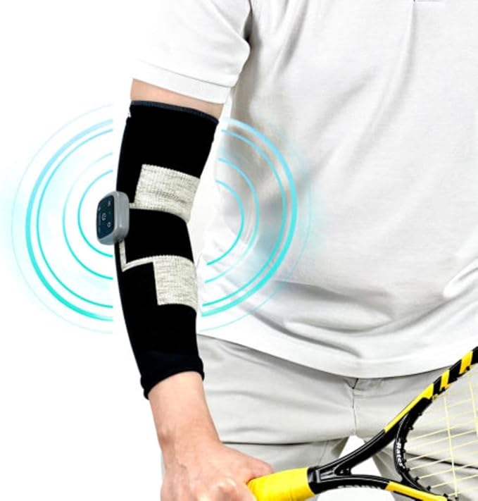 ANAPA Microcurrent &amp Low-Frequency Elbow Massager Wearable USB Rechargeable Portable Muscle Relaxation Device