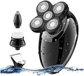 Electric Shavers for Men 4 in1 Mens Electric RazorDry Wet Waterproof Man Rotary ShaverPortable Facial Cordless Shaver Travel USB Rechargeable for Face Shaving Husband Dad