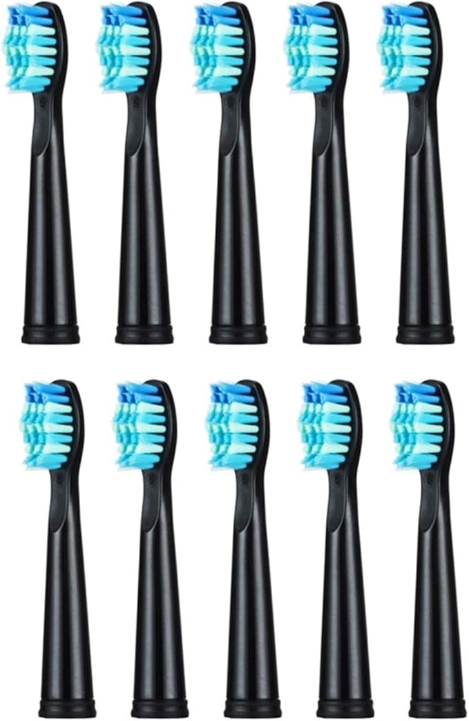 Tooth Brush Head Electric Toothbrush Heads Replaceable for SG-507B/908/909/917/610/659/719/910/575/551/548(5pcswhite5pcspink)
