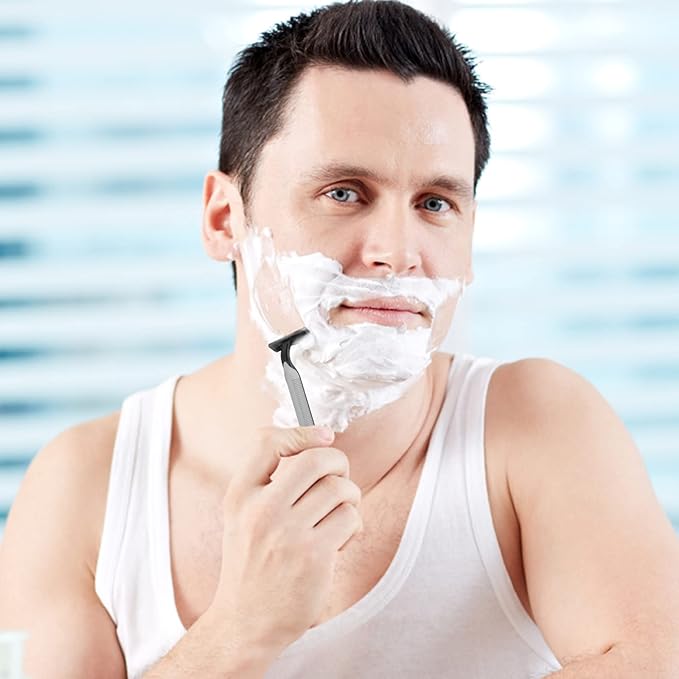 Disposable Razors in Bulk Pack of 120Black Bulk Razors Disposable Individually Wrapped Twin Blade Disposable Shaving Razors with Shaving Cream and Clear Cap Set for HomelessHotelCharityTravel