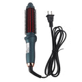 Curling Iron Brush Electric Hair Curler Portable Travel Hot Curling Wand for Long Hair Temperature Adjustable Heated Curling Brush for Women