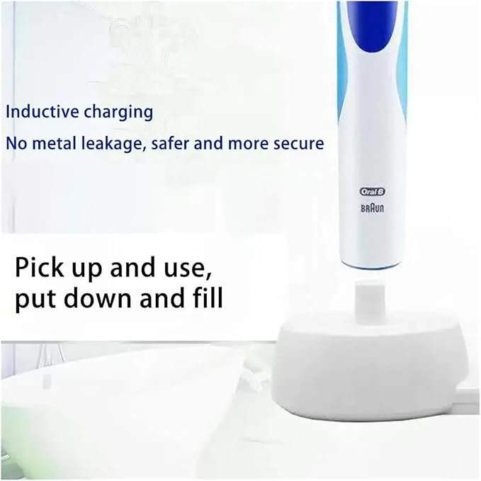 ReplacementCompatible For BraunCompatible For Oral BSeries D12 D20 For Home Bathroom Tools Electric Toothbrush Stand Charger(A)