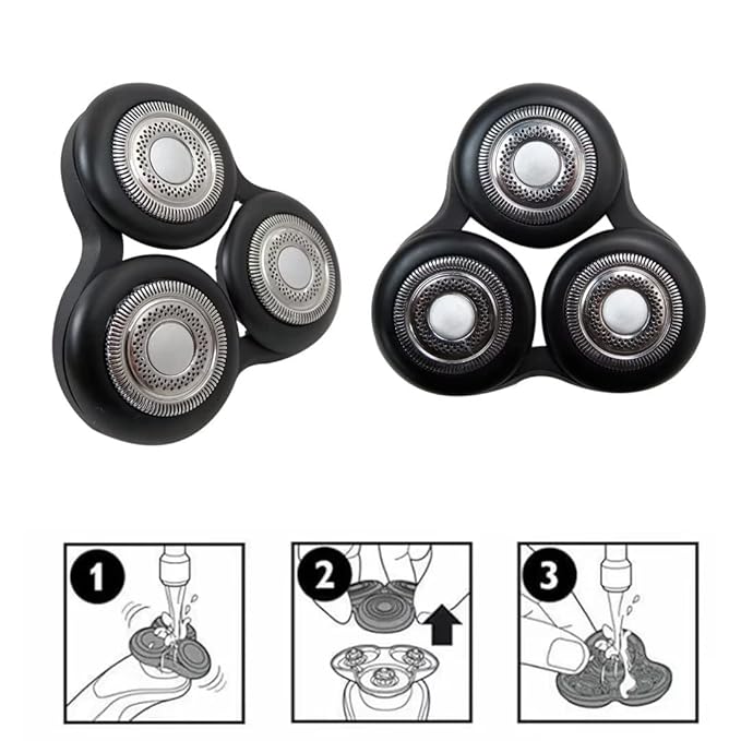 SP9800 /SH98/72 Black Replacement Shaver Head For P-hilips Norelco Series SP9800 (S9000 Prestige) SP9820 and SP9860 razors by YTXXDEUS