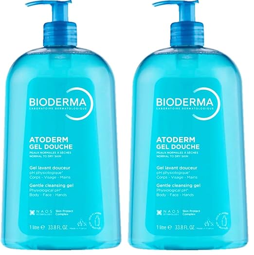 Bioderma - Atoderm - Hydrating Shower Gel - Moisturizing Face and Body Cleanser - Body Wash for Normal to Dry Sensitive Skin