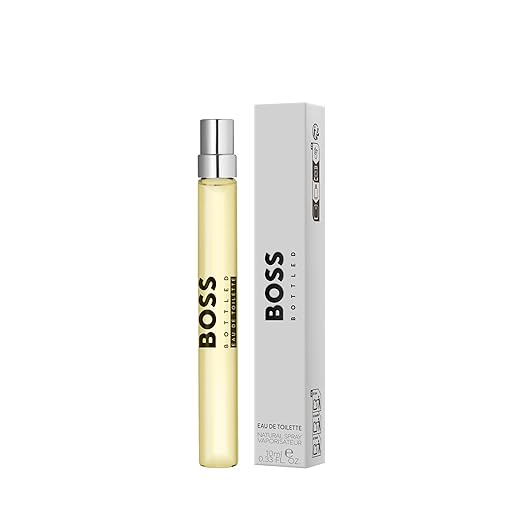 Hugo Boss Bottled Eau de Toilette – Woody Men's Cologne – With Notes of Apple Cinnamon &amp Wood – Long Lasting Fragrance