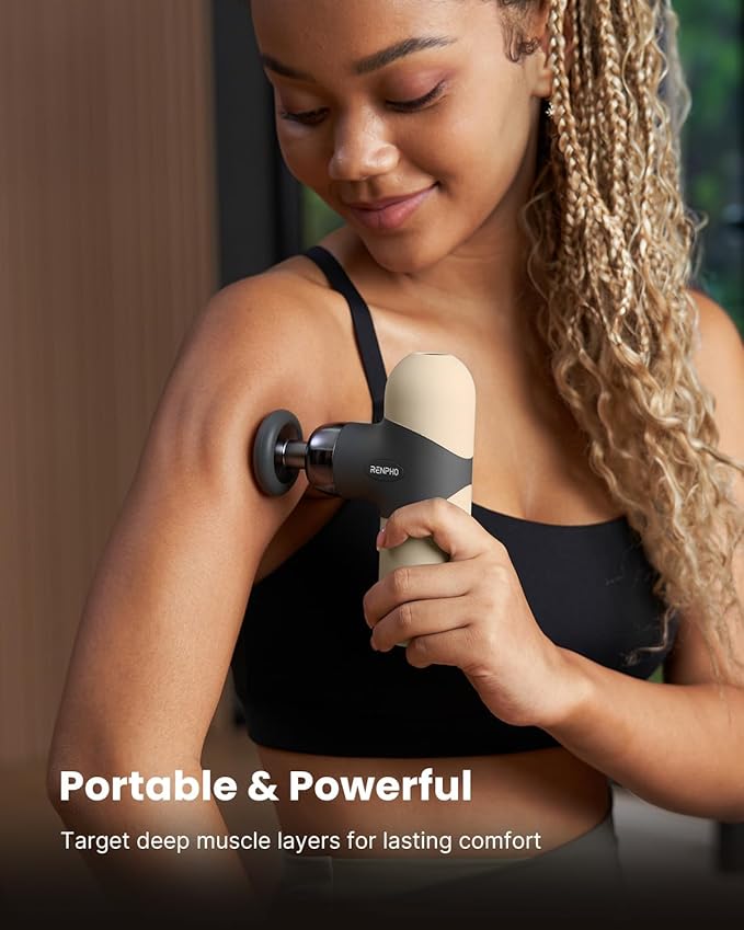 RENPHO Massage Gun with Heat