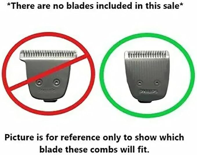 Compatible for PhilipsCompatible for Norelco Series 9000 7000 5000 3000 Multigroom Trimmers Replace Electric Shaver Head Guards Comb(5mm)