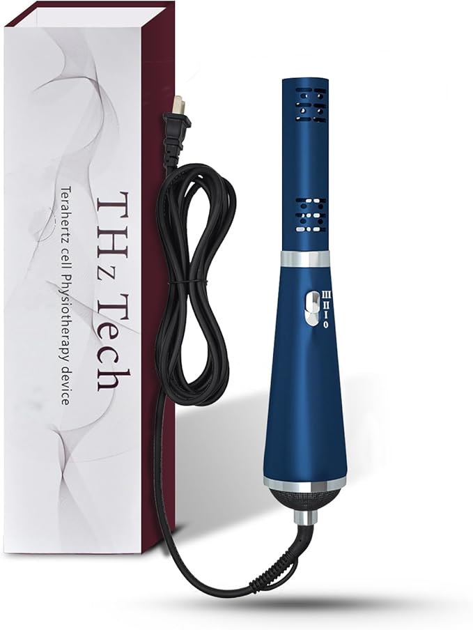 Terahertz (THZ) Wand Blower Health Physical Therapy Board Electric HeatingTherapeutic Massage/Body/Water Enhanced Terahertz Frequency Wand Blue