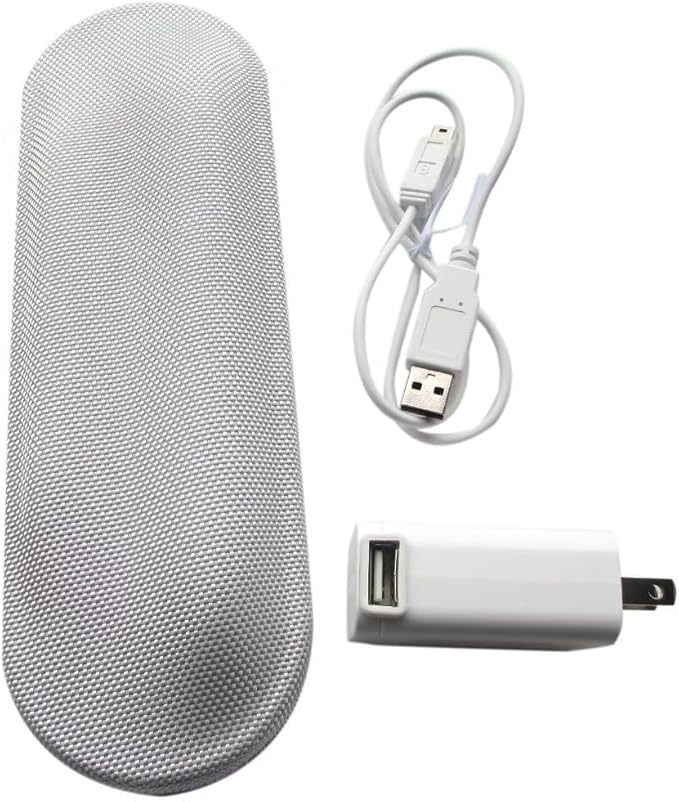 Travel Charger Case w/AC Charer+USB Cable 2023 New HX9210 HX9200 Replacement for Philips Sonicare DiamondClean HX9340 HX9350 HX9382/HX9342/HX939L Toothbrushes(Gray-Green)