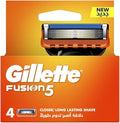 Gillette Fusion5 Razor Blades for Men with 5 Anti-Friction Blades for A Shave You Barely Feel