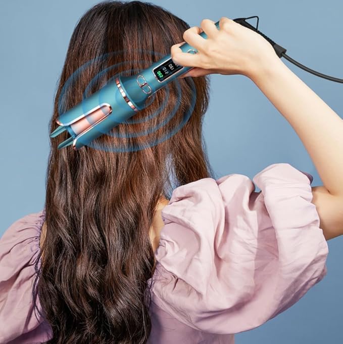 Auto Hair Curling Iron Ceramic Rotating Air Curler Air Spin Wand Styler Curl Machine Magic Hair Curler Automatic Hair Curler