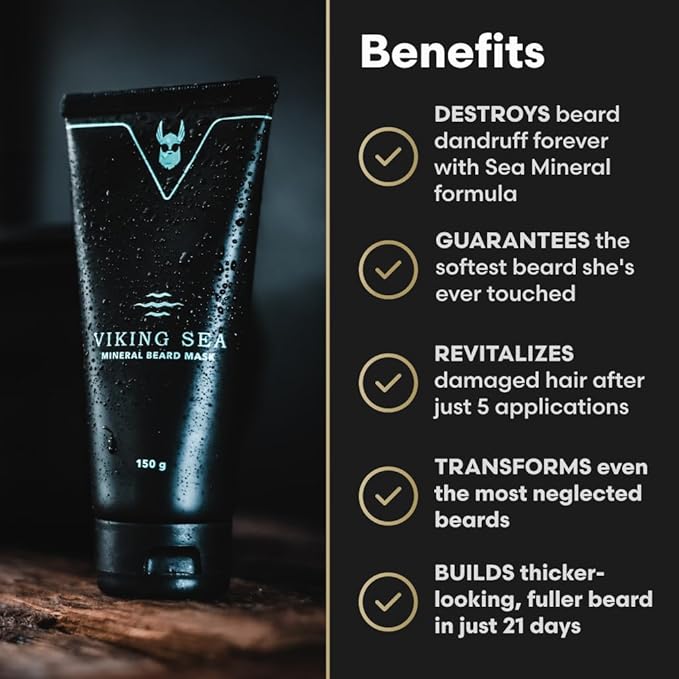 The Complete Beard Growth Kit by Beard Struggle - Mens Grooming Kit with Balm Mask Conditioner Wash &amp Oils - Aesir's Triumph Platinum Collection