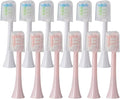 12pcs Replacement Brush HeadsCompatible for SOOCAS X3U/X3Pro/X5/V1/D2/D3 Bristle Electric Toothbrush Sealed Packed(SHUSHI-WH6PK6)
