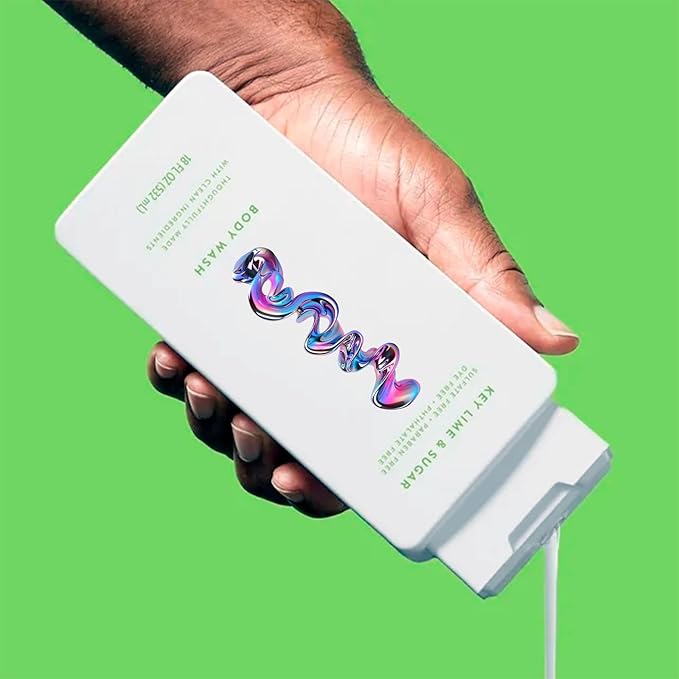 Vivid Green Store Body Wash Key Lime &amp Sugar – Refreshing Citrus Cleanser – Sulfate-Free Paraben-Free – Unisex – 18 fl oz Bottle