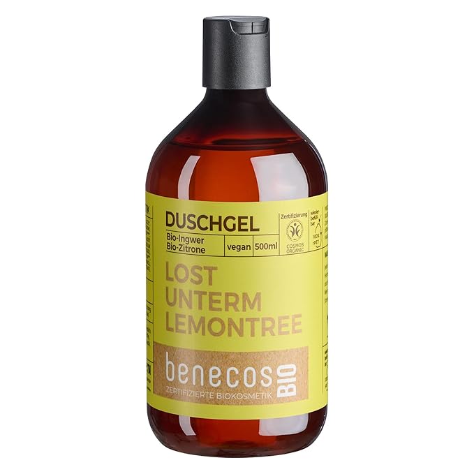 Benecos Organic Ginger + Lemon Shower Gel 16.91 fl oz