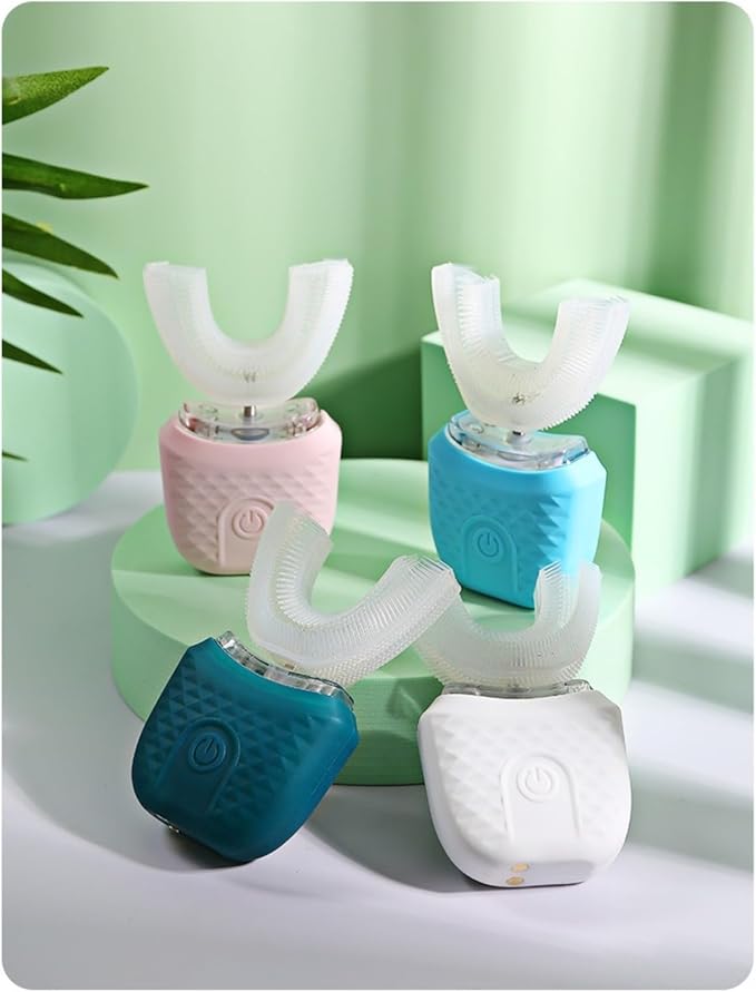 Adult U-Shaped Electric Toothbrush Sound Wave Soft bristled Male and Female Teeth Beauty Device Full Body Washing and Charging Automatic timed Teeth Cleaner