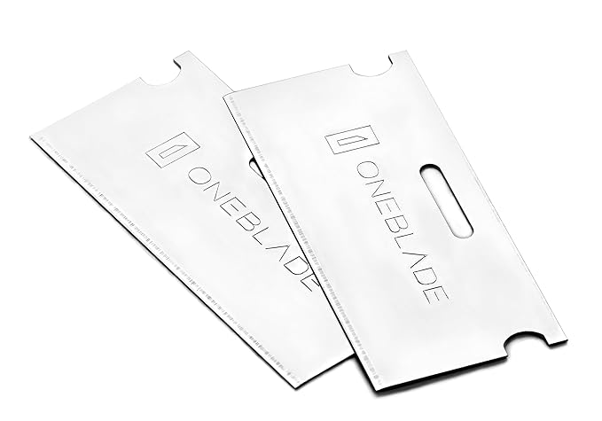 OneBlade HiCarbon SE Safety Razor Blades - Replacement Blades for OneBlade Element Genesis Dawn Core and Hybrid Razor - Single Edge Blade for Shaving