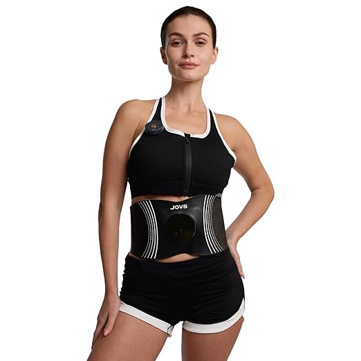 JOVS Red Light Therapy Belt for Back &amp Abdomen 660/850/1064nm Red Light Therapy for Body Portable &amp Cordless Flexible 27-41 Fit Pain Relief/Circulation Boost/Muscle Relaxation