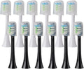 12pcs Replacement Brush HeadsCompatible for SOOCAS X3U/X3Pro/X5/V1/D2/D3 Bristle Electric Toothbrush Sealed Packed(SHUSHI-WH6BK6)