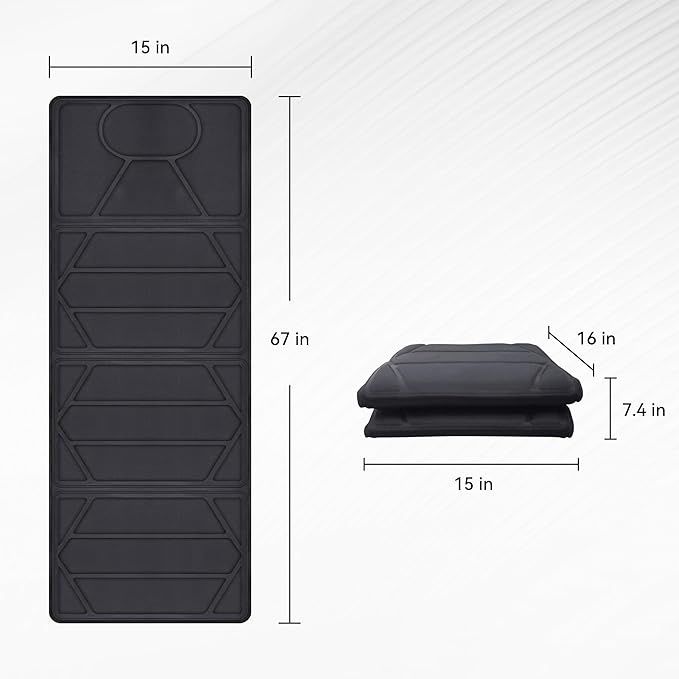 Full Body Massage Mat Pad for Bed Massage Chair Pad with 10 Vibration Motors &amp 5 Massage Modes Vibrating Heating Massage Mattress Pad for BackMassager with Auto Shut Off Gift for Men Women