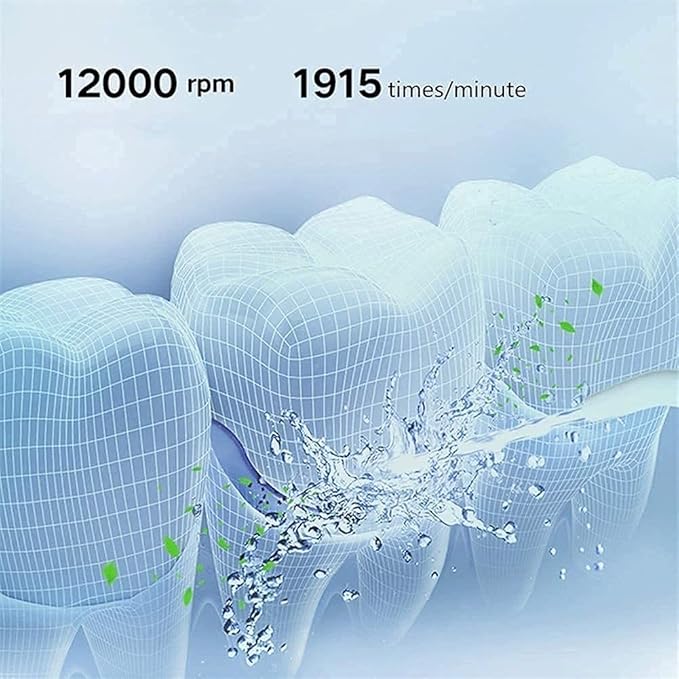 Cordless Water Flosser Teeth Cleaner 3 Modes IPX7 Waterproof Oral Irrigator for Travel and Home Portable Rechargeable Waterproof Household Washing Water Dental Floss Teeth Cleaner