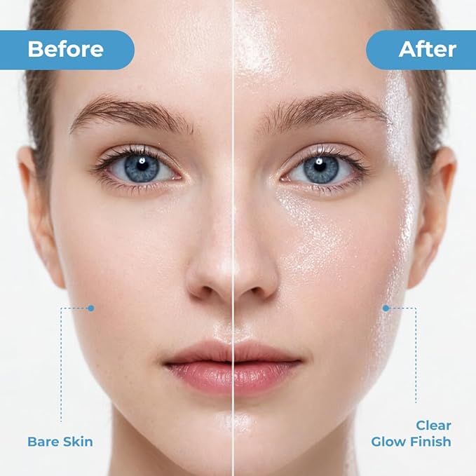 Puréel UV Clairé SPF 50 Sunscreen For Face – Clear &amp Invisible - No White Cast - Oil Free - Lightweight - Non-Sticky - UVA/UVB Protection For All Skin Types &amp Tone - 1.7 fl. oz