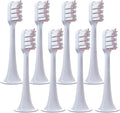 8 Replacement Heads Compatible for T300 and T500 Sonic Electric toothbrushes(8 Pink)