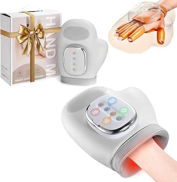 hand massager for arthritis and carpal tunnel glove 2025 new Hand Massager with Heat and Compression Ideal Gift for Hand Strengthening Finger Massager Relief Carpal Tunnel Massager for Men Women