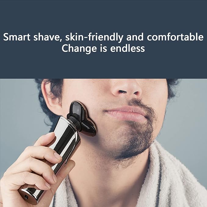 Head Shavers for Bald Men Electric Shaver for Men Smart High-power Shaver USB Charging Dry and Wet Double Shave Whole Waterproof Multifunctional Kit