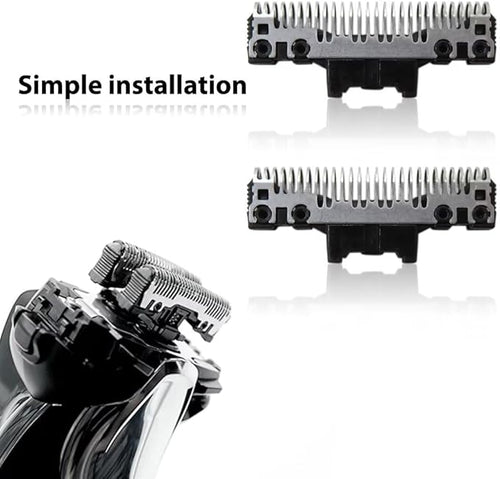 2 Pack Latest Upgraded Shaver Cutter Blades WES9075P for Panasonic Shaver Foil ES7016 ES7017 ES7018