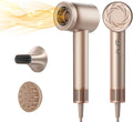 Dreame Glory Mix High-Speed Hair Dryer Dual Voltage 3 Magnetic Nozzles Perfume Infusion Customized Fragrant Drying NTC Control 300M Negative lons 110000RPM Motor 336g Lightweight Gold