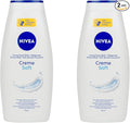NIVEA Cream Soft Care Bath with Almond Oil 750 ml – Moisturizing Foam Bath for All Skin Types Gentle Fragrance Biodegradable &amp Microplastic-Free Formula Long-Lasting Creamy Lather Pack of 2