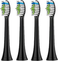 4pcs Replacement Brush HeadCompatible for PH Sonic Care Diamondclean Electric Toothbrush(Black)