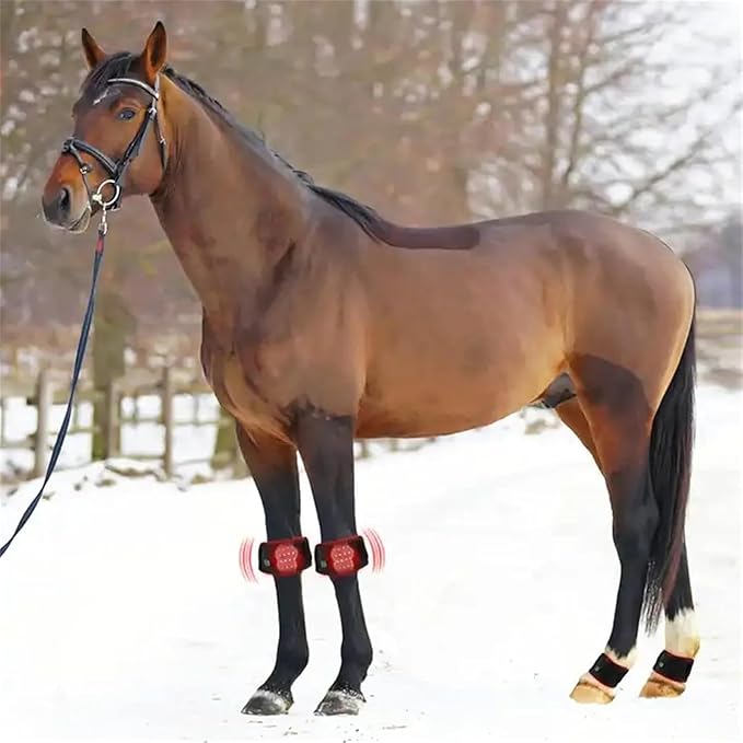 LED Red Light Therapy Device for Horse Hoof Infrared Horse Care Therapy Wrap Red Light Therapy for Horses for Horse Wounds and cuts Joint Pain Relief