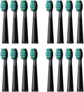 Compatible for Fairywill 4/8/12/16PCS Electric Toothbrushes Replacement Heads Toothbrush Sets for FW-507 FW-508(FW02(4pack-16pcs))