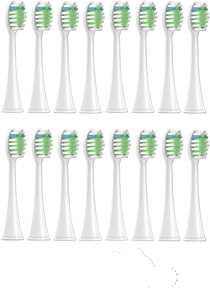 Compatible for Toothbrush Brush Head Replacement Heads HX3/HX6/HX9 Series HX3210/3211/6150/6500/6510/6530/9342/6730(16P1)