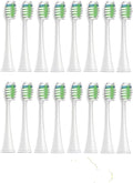 Compatible for Toothbrush Brush Head Replacement Heads HX3/HX6/HX9 Series HX3210/3211/6150/6500/6510/6530/9342/6730(16P1)