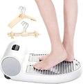 1350W Body Dryer After Shower Body Hair Dryer &amp Foot Dryer Body Heater Blow Dryer w/Touch Panel (2 Gears Adjustment) Warm Air Wind and Cool Wind - Waterproof (with 5 Coat Hanger)