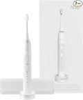 ARU Sonic Toothbrush Starter Kit with Customizable Modes and 2 Minute Timer ADA-Approved Electric Toothbrush for Adults Soft Toothbrush for Gums 45+ Days Battery Travel Case Arctic White