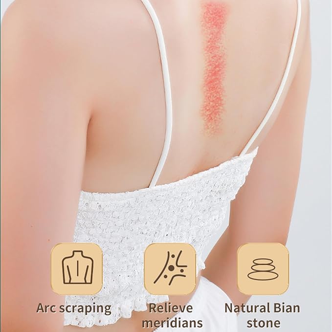 Foot Scraper - Heated Gua Sha for Plantar Fasciitis and Deep Tissue Massage 4-in-1 Vibration Device for Muscle Care (Green + Travel Storage Bag)